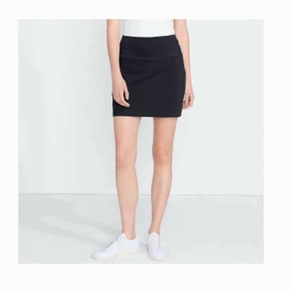 New! Lands' End Black Pencil Mini Skirt for Casual Wear